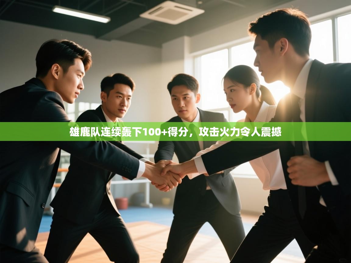 雄鹿队连续轰下100+得分,攻击火力令人震撼 第1张